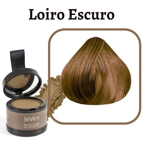 Tinta de cabelo em pó Sevích™ Original - Cobertura Total dos Brancos - Serena Beauty