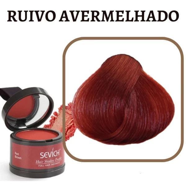 Tinta de cabelo em pó Sevích™ Original - Cobertura Total dos Brancos - Serena Beauty