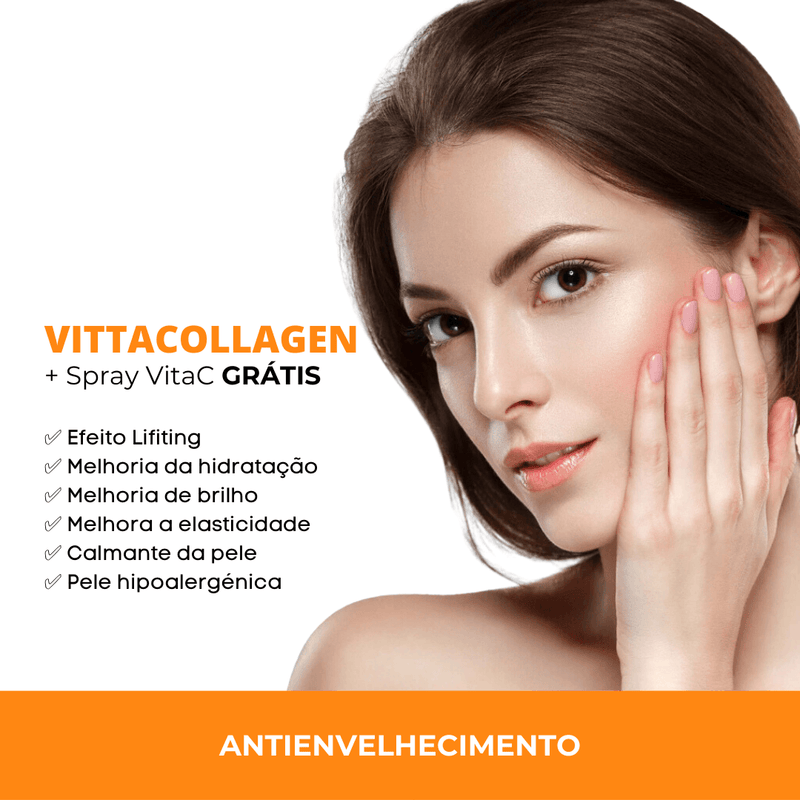 Máscara VittaCollagen + Spray VitaC GRÁTIS - Serena Beauty