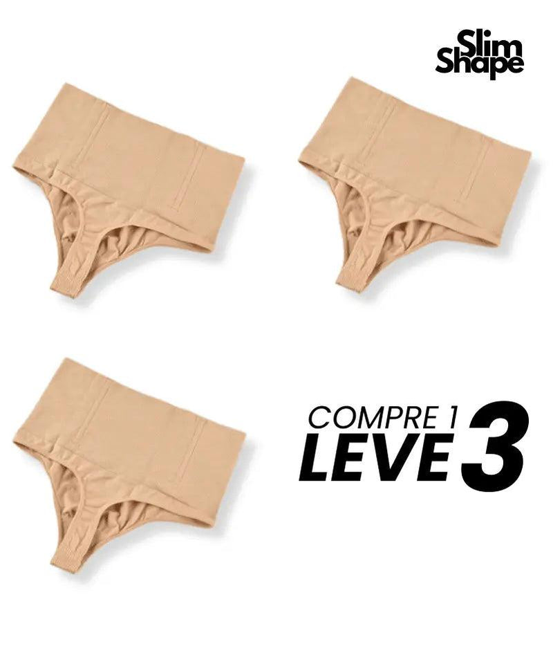 Calcinha Modeladora Slim Shape®️ - Compre 1 e Leve 3 - Serena Beauty