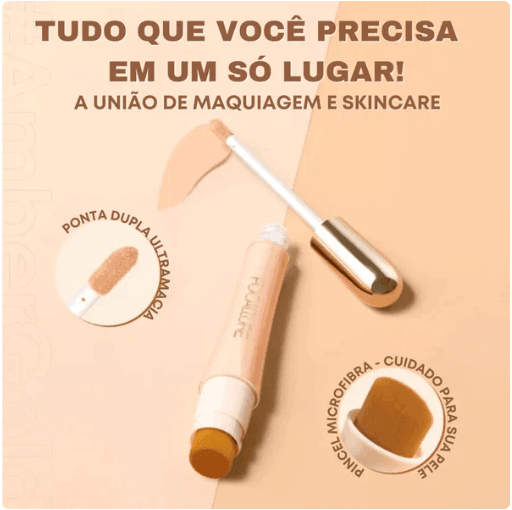 Corretivo Focallure 2 em 1 - Anti Manchas e Rejuvenescedora - Serena Beauty