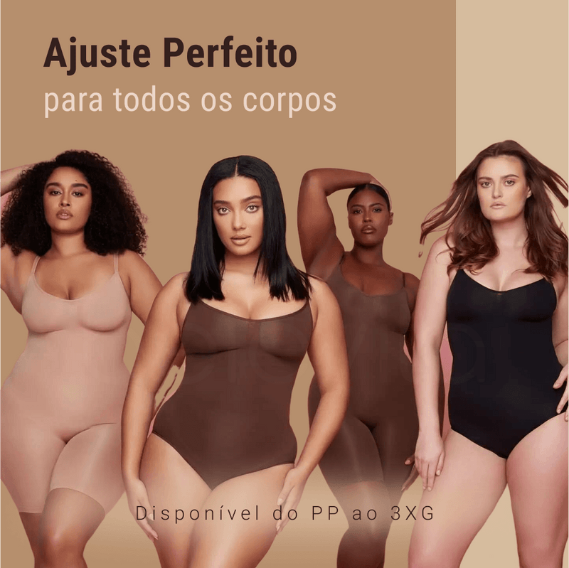 Body Modelador Up Shaper®️ | Compre 1 Leve 2 + Brinde Calcinha Modeladora - Serena Beauty