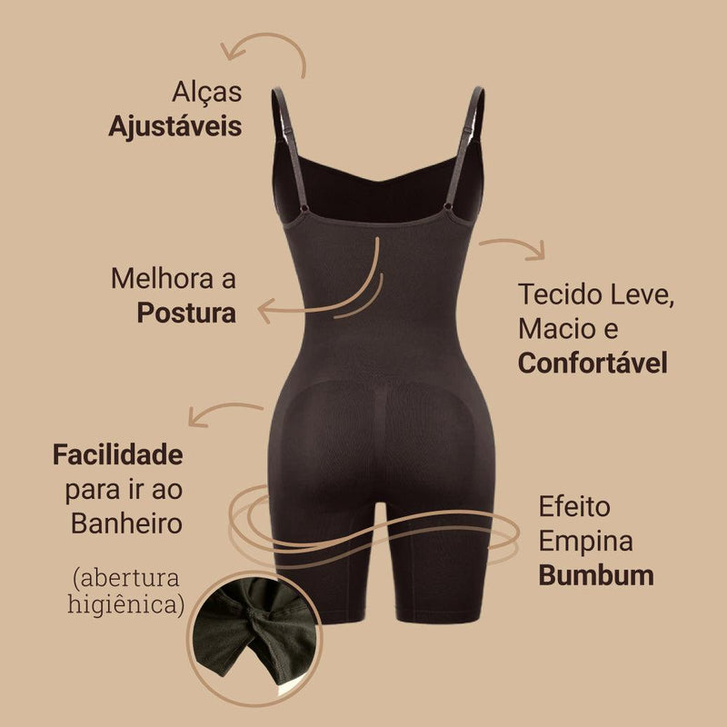 Body Modelador Up Shaper®️ | Compre 1 Leve 2 + Brinde Calcinha Modeladora - Serena Beauty