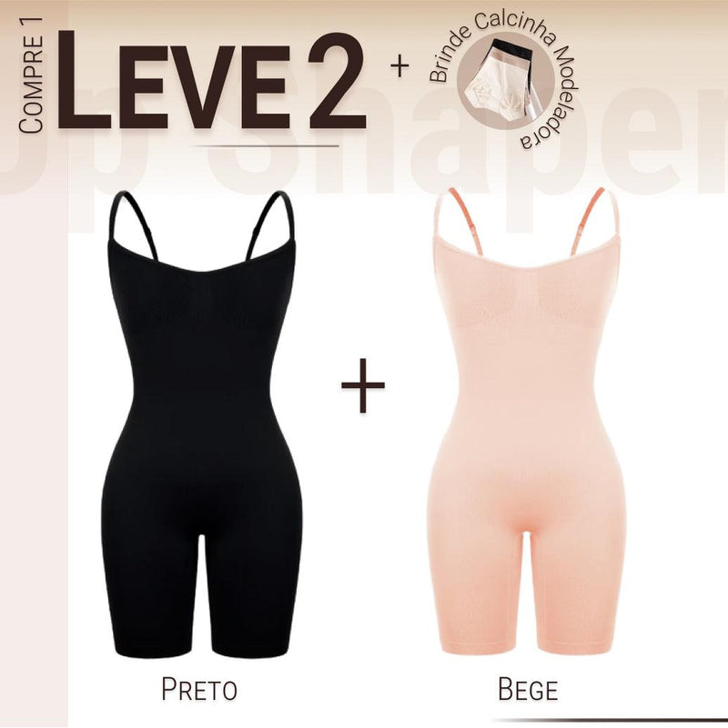 Body Modelador Up Shaper®️ | Compre 1 Leve 2 + Brinde Calcinha Modeladora - Serena Beauty