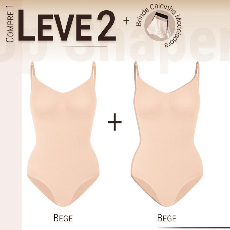 Body Modelador Up Shaper®️ | Compre 1 Leve 2 + Brinde Calcinha Modeladora - Serena Beauty