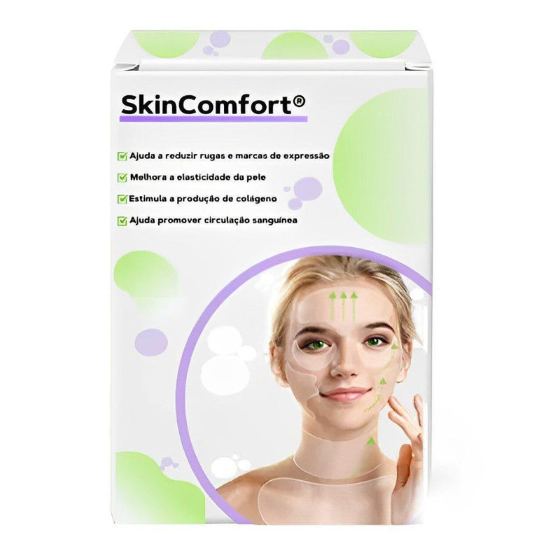 SkinComfort® - Adesivos Antirrugas Reutilizáveis - Serena Beauty