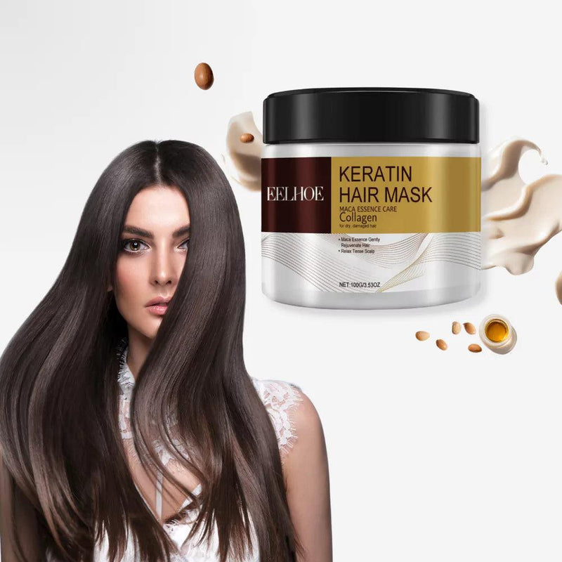 Máscara de Colágeno Eelhoe 100g - Restauração e Brilho Capilar - Serena Beauty